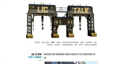 Desktop Screenshot of lictalk.com